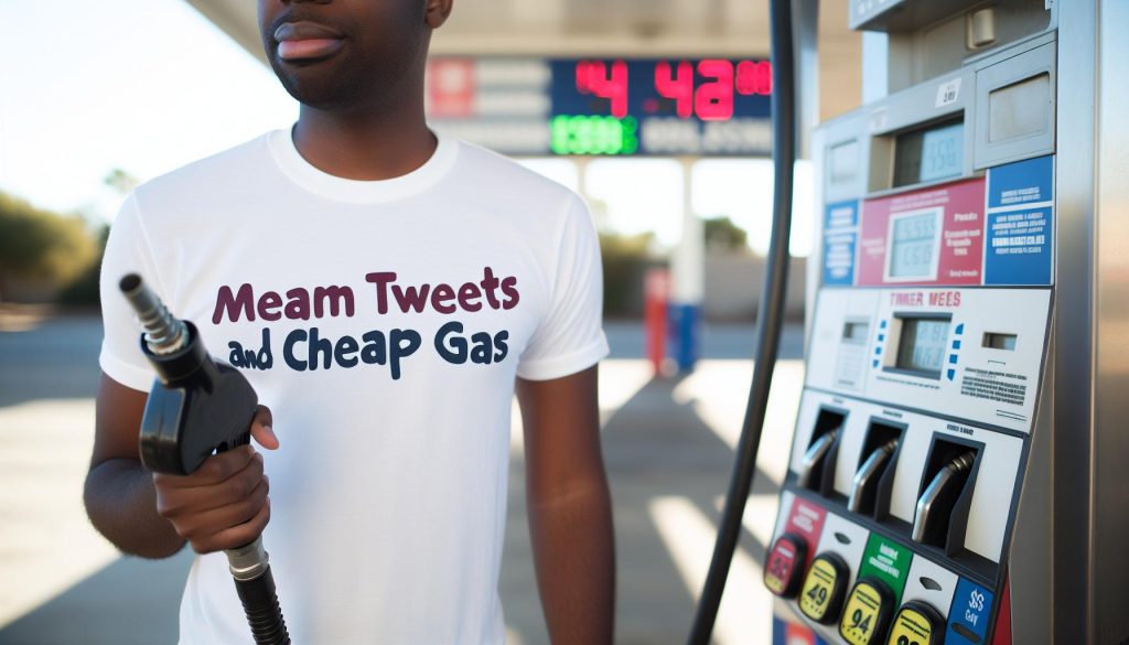 Mean Tweets and Cheap Gas Shirt: The Political Meme Merchandise Hit