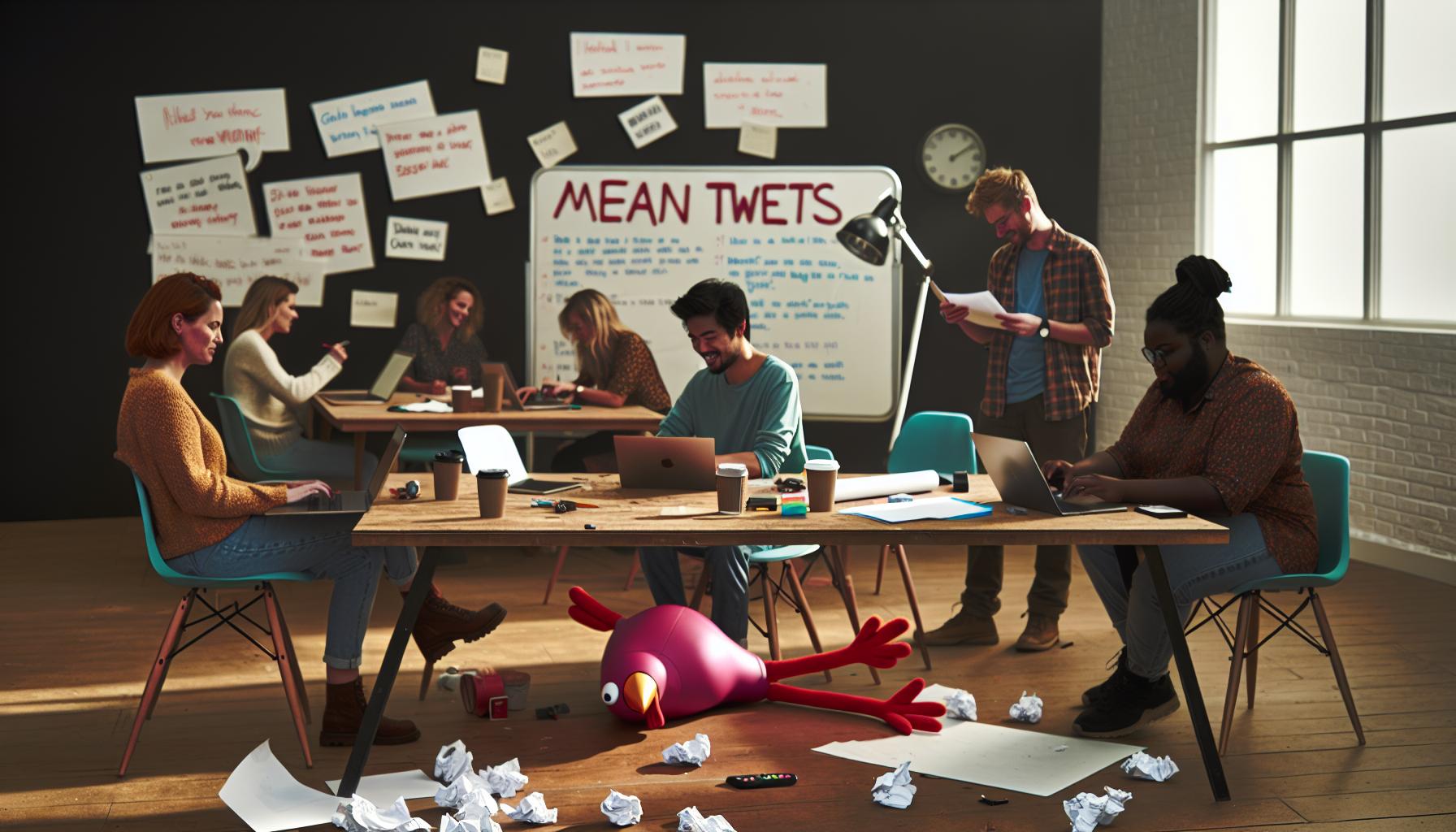 Behind the Scenes: How Mean Tweets are Made