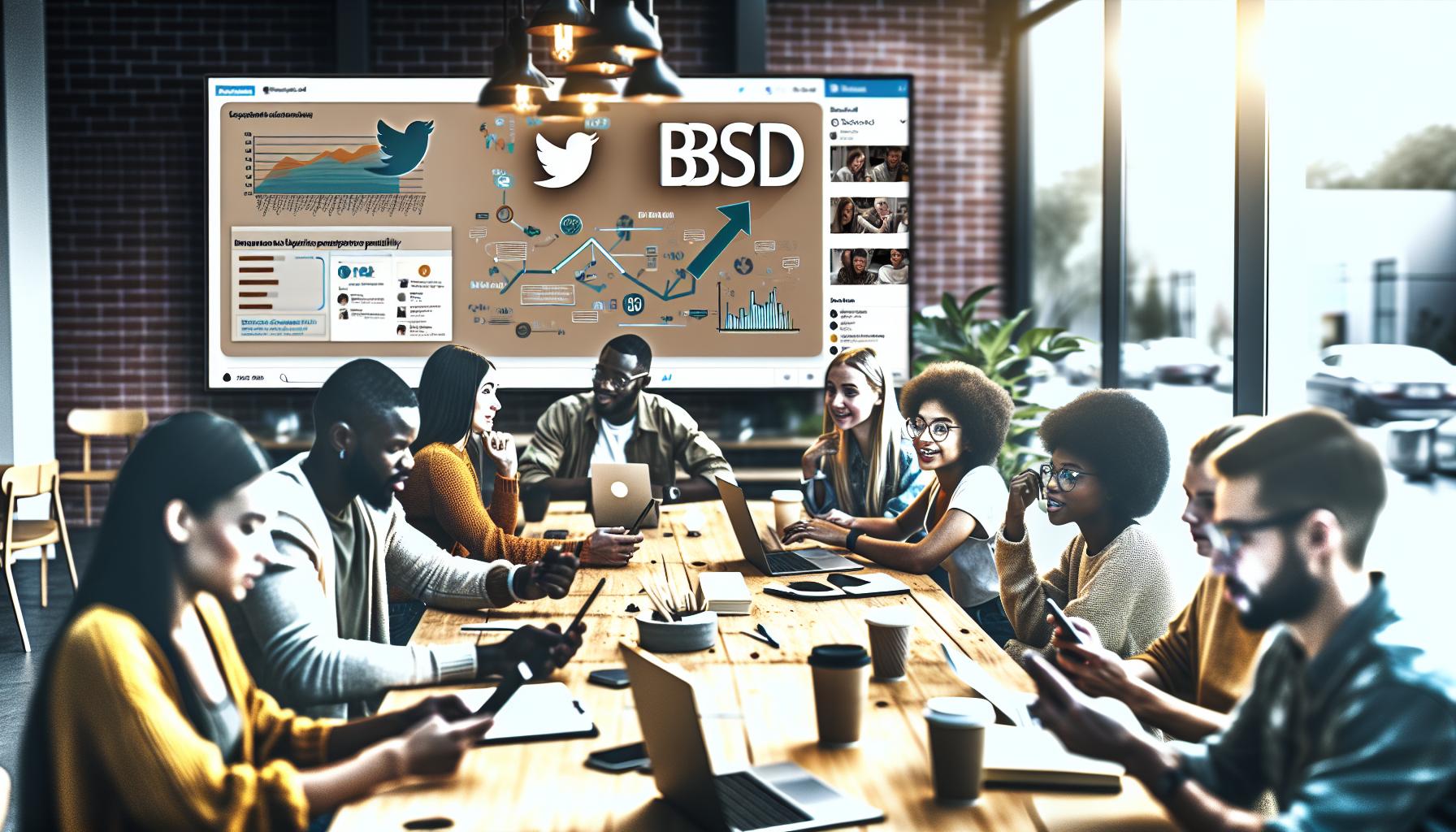 Exploring BSD's Popularity Among Twitter Users