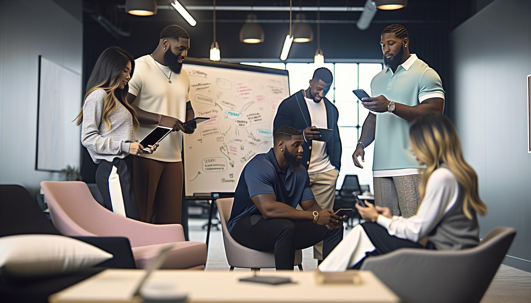 Social Media Strategies from NFL Players