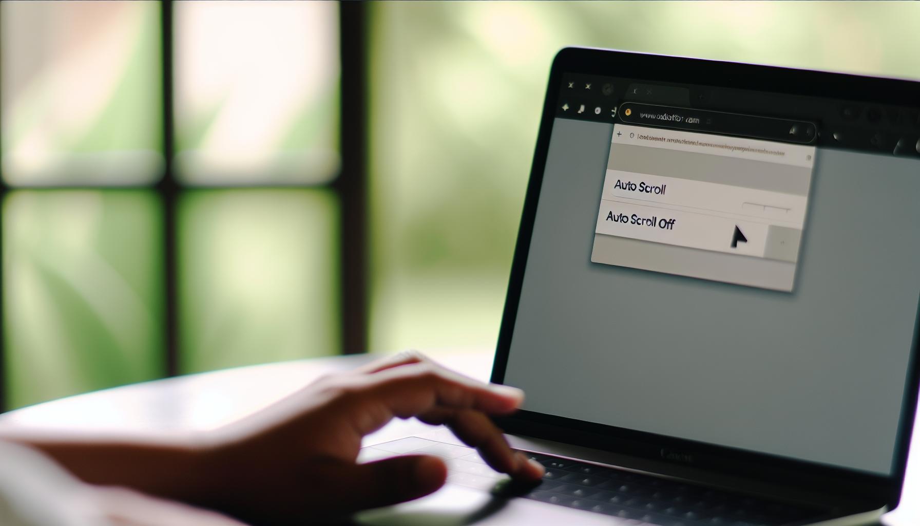 Step-by-Step Guide to Turning Off Auto Scroll