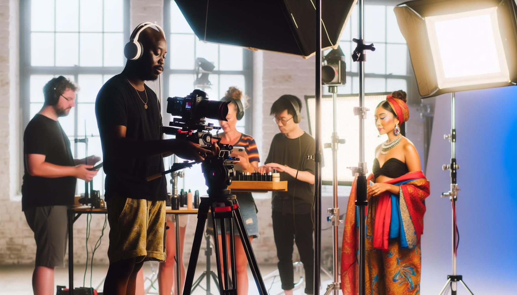 Behind the Scenes: Filming the Segment