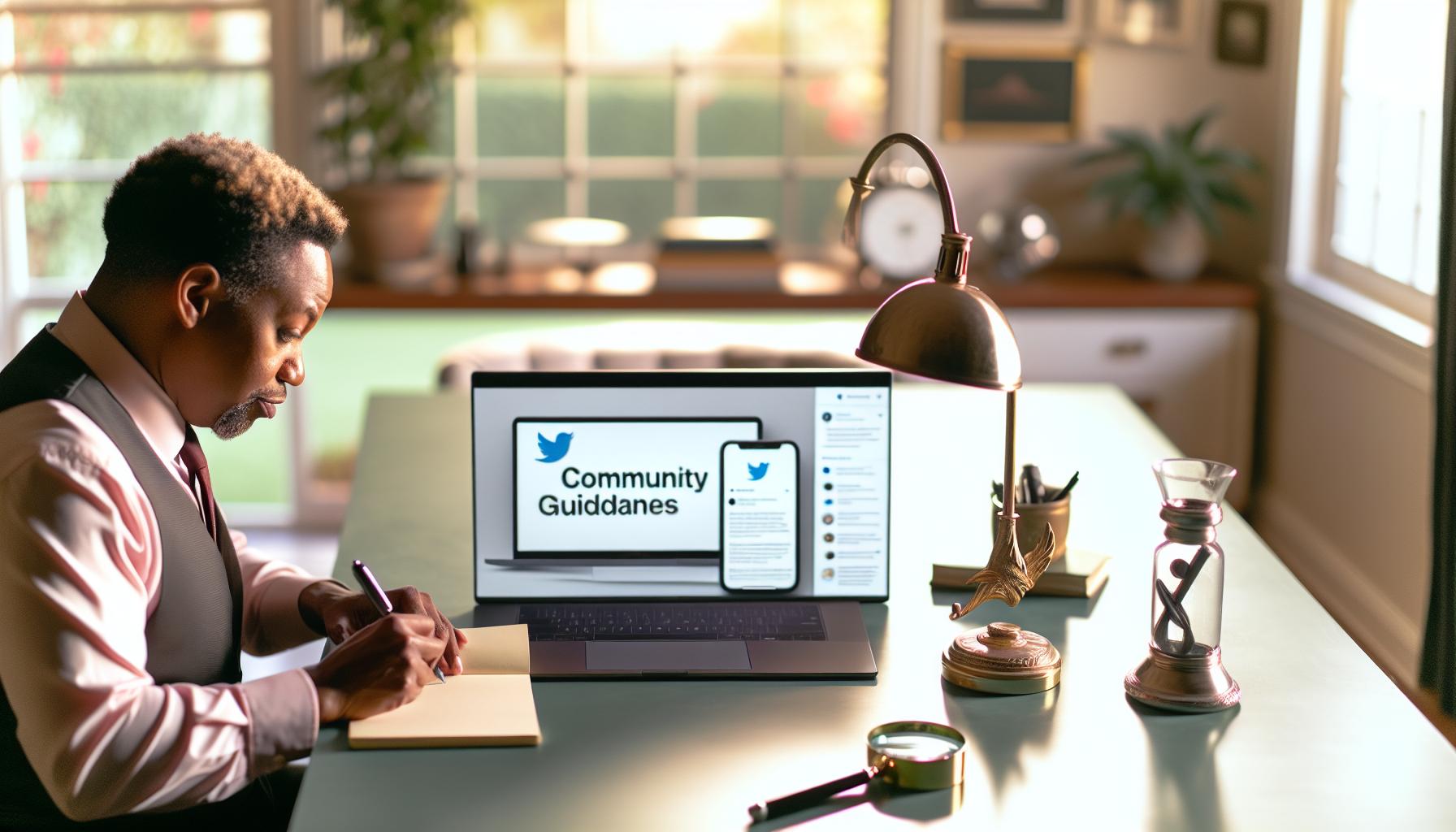 Exploring Twitter's Community Guidelines