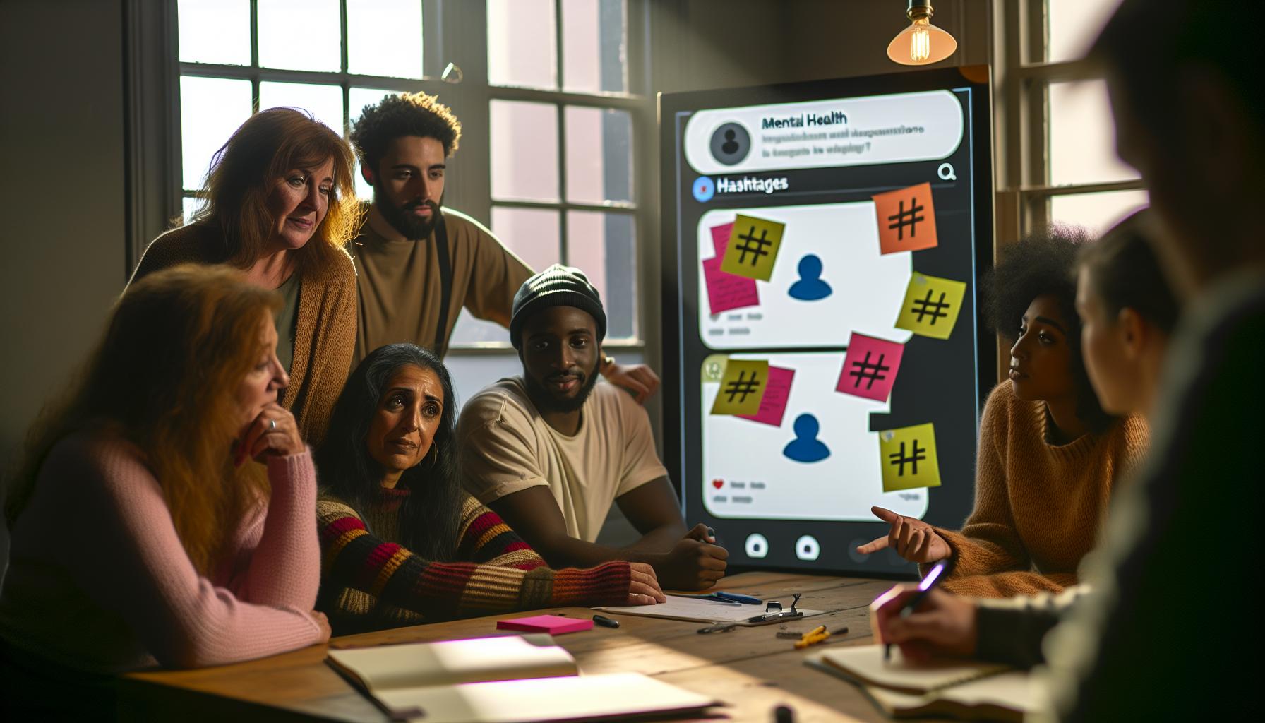 Key Hashtags to Track Self-Harm Discussions