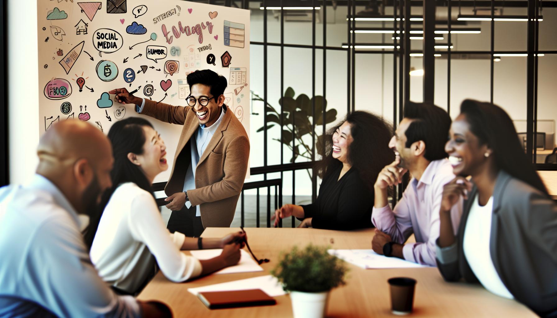 Social Media Strategy: Leveraging Humor for Engagement